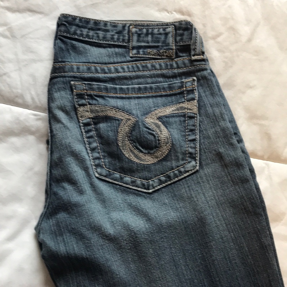 Big star boot cut jeans